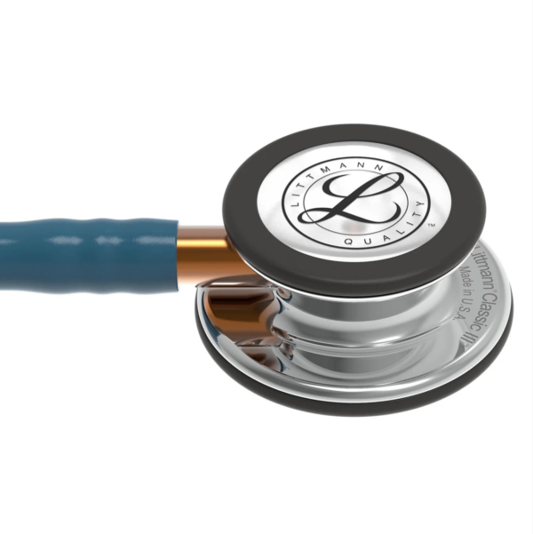 3M™ Littmann® Classic III™ Stethoscope - Caribbean blue tube & Mirror finish chest piece "Limited Edition"  5874